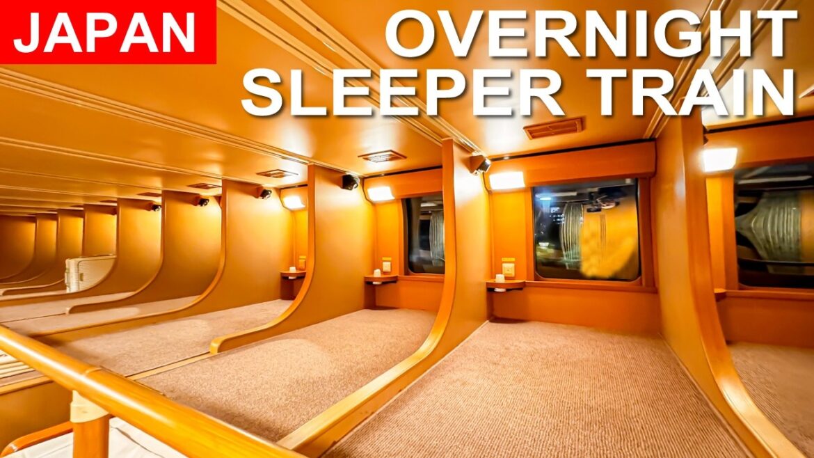 OVERNIGHT SLEEPER TRAIN TRIP TOKYO TO OKAYAMA FOR 8.5 HOURS #JAPAN OVERNIGHT SLEEPER TRAIN TRIP TOKYO TO OKAYAMA FOR 8.5 HOURS #JAPAN
