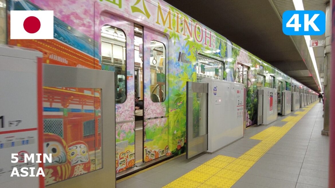 🇯🇵 Japan - Osaka: 5 Minutes Walking Tour - 4K