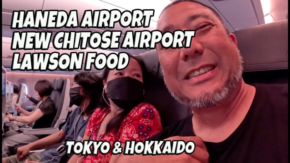 Haneda Airport in Tokyo and the New Chitose Airport in Hokkaido Food from Lawson Sapporo Japan
