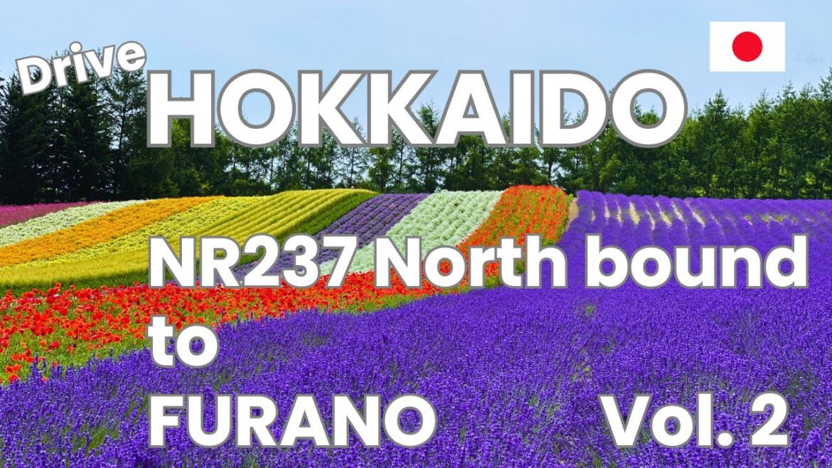 [JAPAN Drive]National Route 237 NORTHBOUND TO FURANO, HOKKAIDO ISLAND Vol. 2