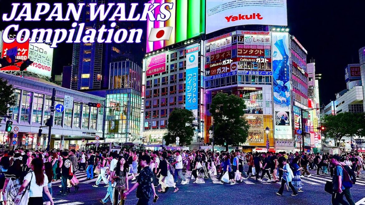 Japan Walks Compilation | Virtual Walking Tour Japan Walks Compilation | Virtual Walking Tour