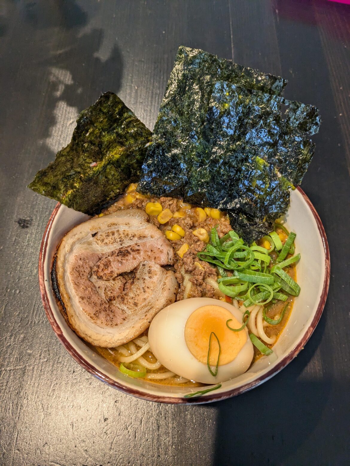 Spicy Miso Ramen with homemade  Chashu