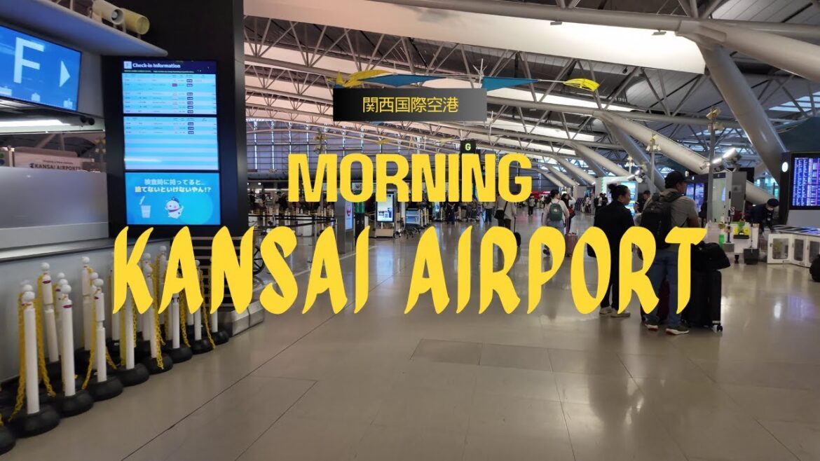 [4K60]🚶‍➡️Inside Kansai Airport: Discovering Osaka’s High-Tech Travel Hub🚶‍➡️带着依依不舍的心情离开关西空港🥹🚶‍➡️