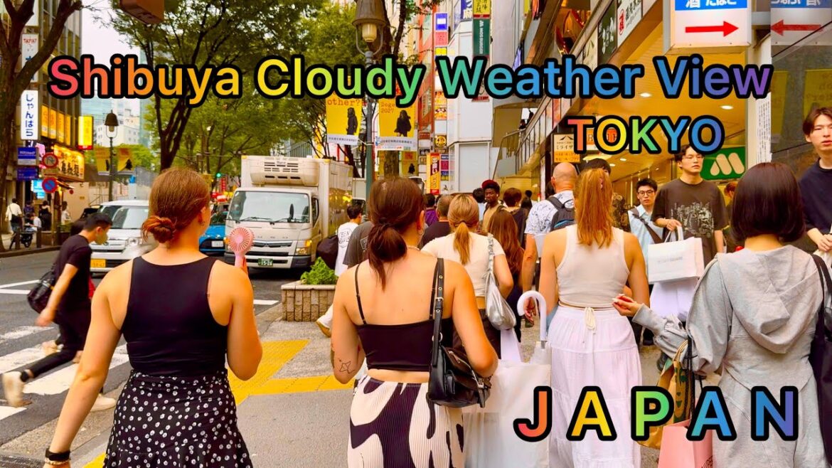 How is Crowds in Shibuya on Holiday. # Walking Tour in Shibuya. Tokyo, Japan