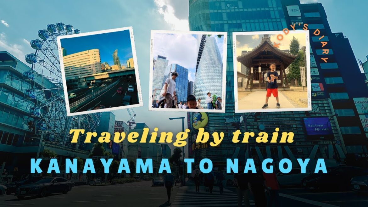 Traveling by train Kanayama to Nagoya (July 2023)