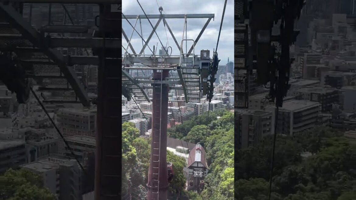 🏞️布引ロープウェイ🚡の紹介　 #Shorts