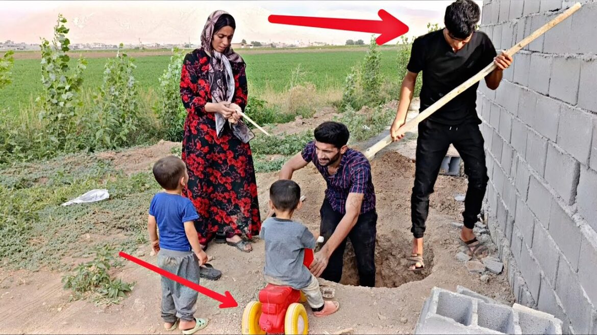 "Joint effort: The operator appears and helps Ali's family"