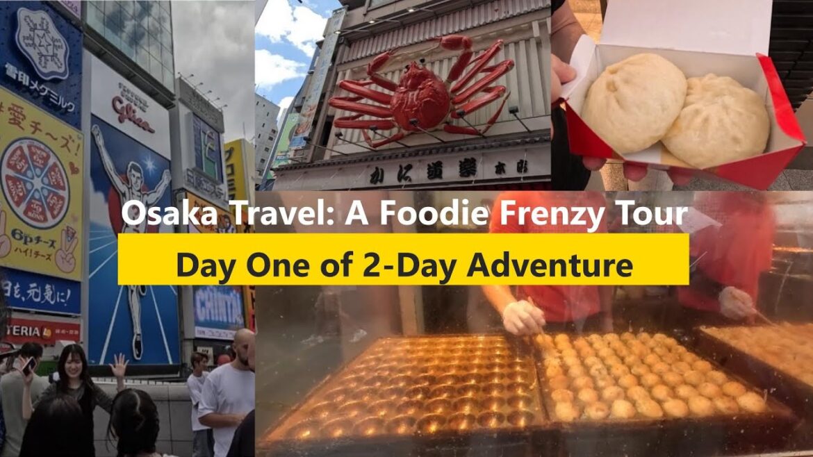 【Osaka travel】 A Foodie Frenzy Tour:Day One of 2-Day Adventure 【Osaka travel】 A Foodie Frenzy Tour:Day One of 2-Day Adventure