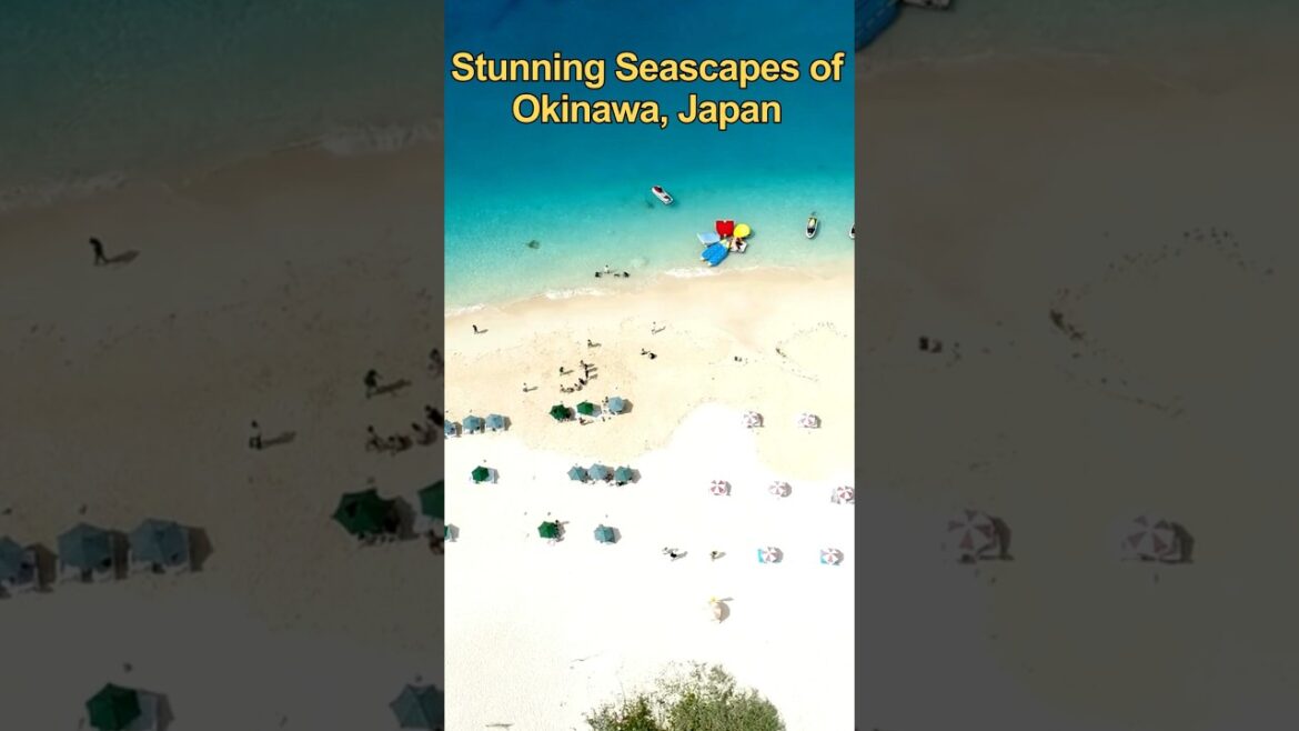 Stunning Seascapes in Okinawa, Japan #shorts #trending