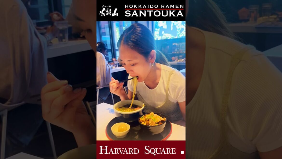 Dinner at Boston’s Best Ramen Spot: Hokkaido Santouka, Harvard Square Dinner at Boston’s Best Ramen Spot: Hokkaido Santouka, Harvard Square
