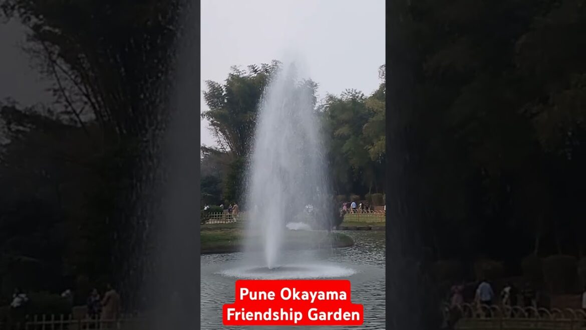 Pune Okayama Friendship Garden Fountain