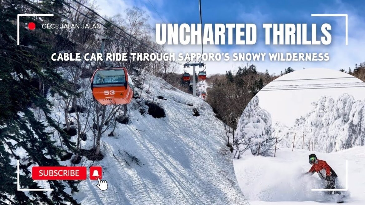 Uncharted Thrills: Cable Car Ride and BBQ in Sapporo’s Snowy Wilderness 🥩⛷️⛄️