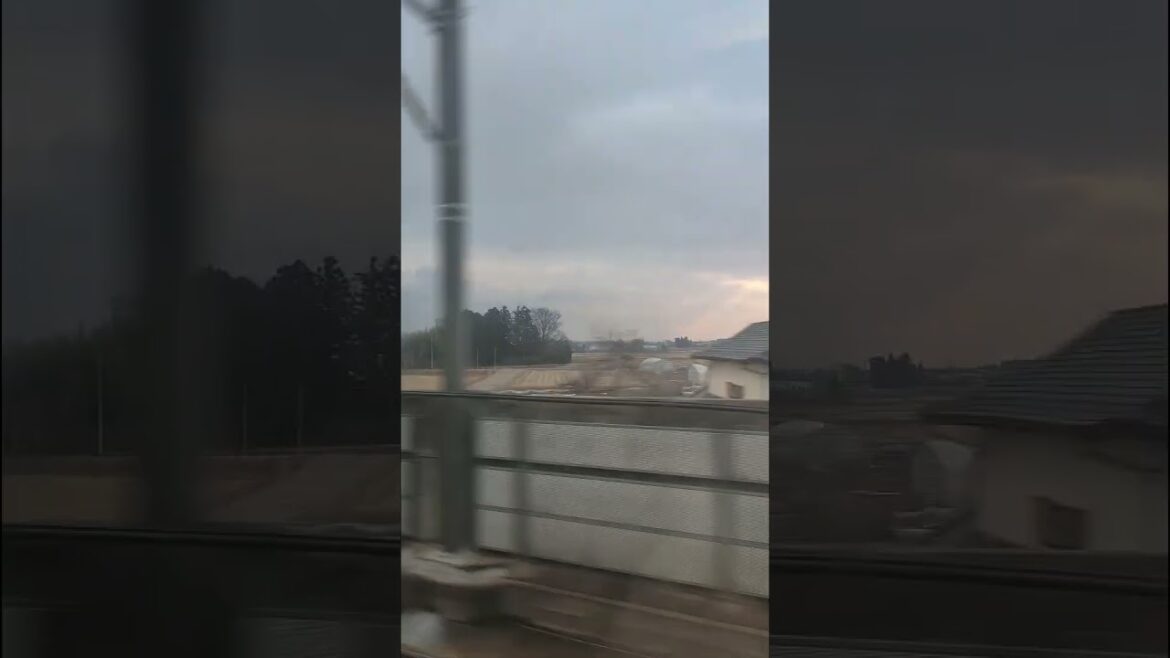 Hayabusa Journey from Tokyo towards Sendai