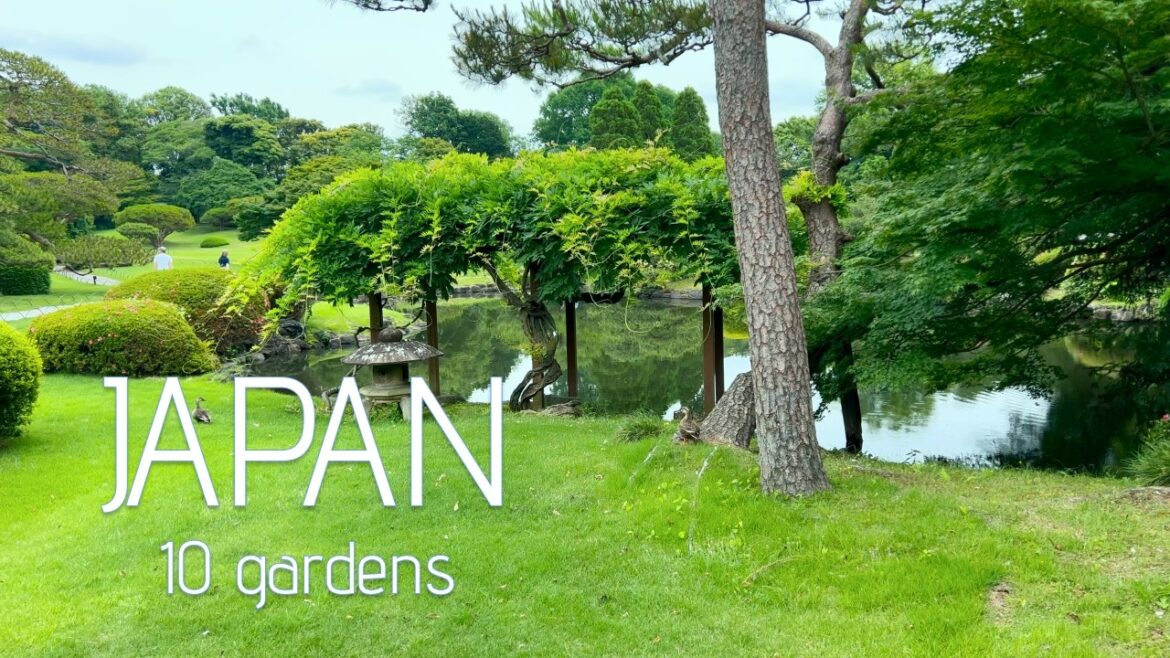 Japan's Top 10 Gardens: Must-See Destinations in Kyoto, Osaka, Nara & Tokyo (日本のトップ10庭園)