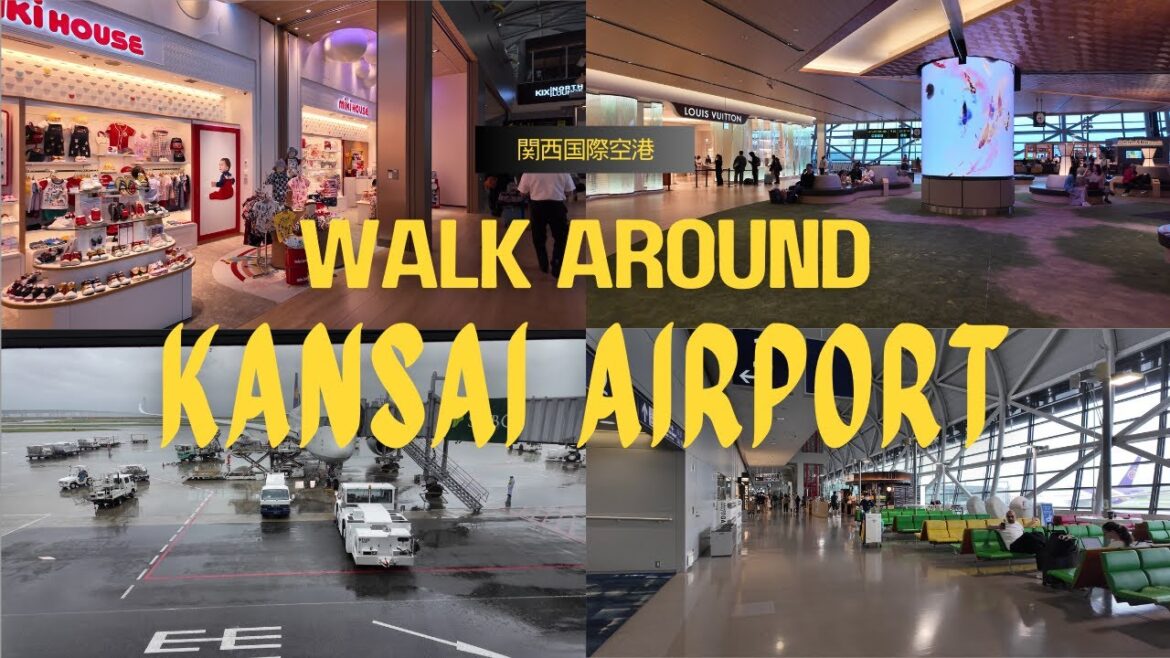 [4K60]🚶‍➡️Inside Kansai Airport: Discovering Osaka’s High-Tech Travel Hub2🚶‍➡️带着依依不舍的心情离开关西空港2🥹🚶‍➡️