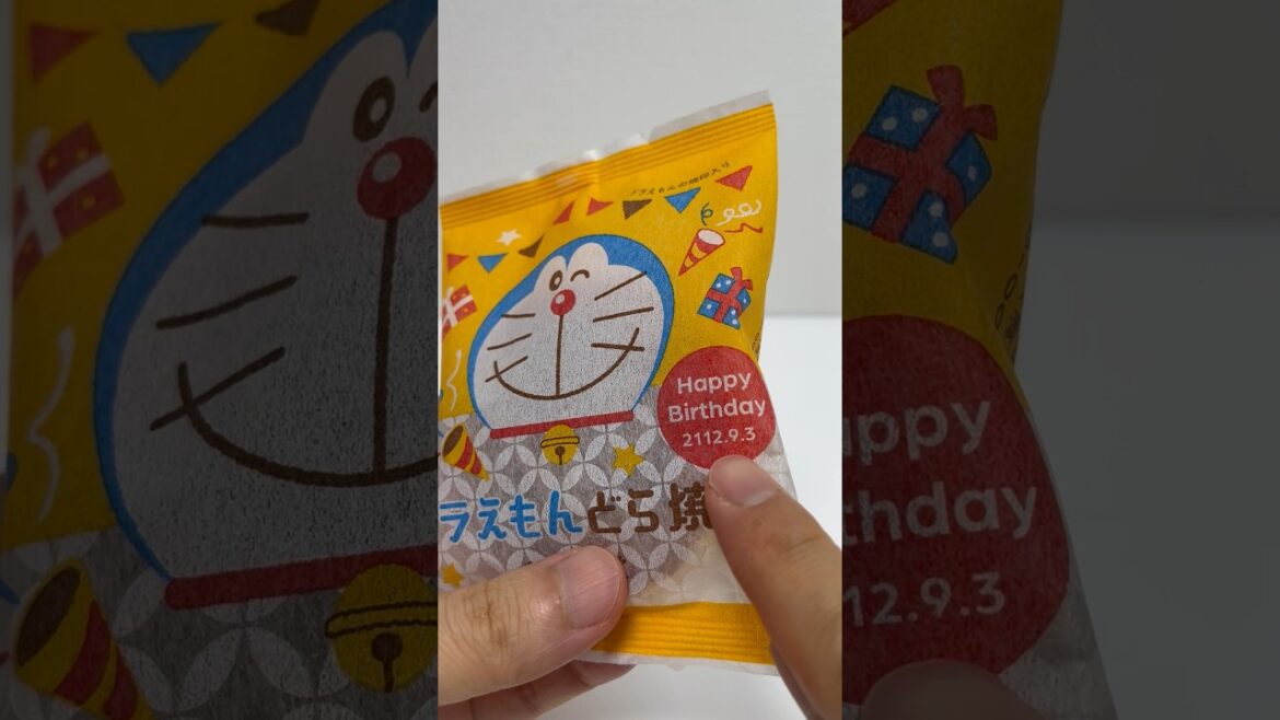 Doraemon Dorayaki Happy Birthday Version #shorts