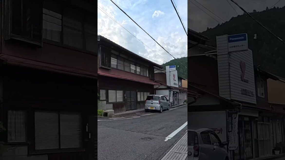 Exploring a Hidden Village in Rural Japan | 4K Walk #Shorts