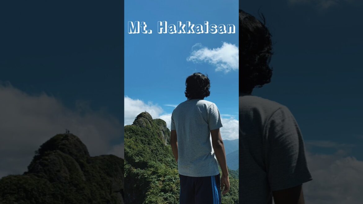 On the Top of the Mountain #hakkaisan #japan #mountains #hiking