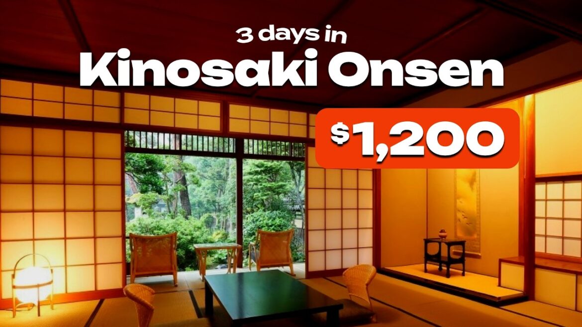 $1,200 vs. $230 Ryokan ♨️ 3 days in Japan’s Best Onsen Town Kinosaki (2.5 hours from Kyoto) $1,200 vs. $230 Ryokan ♨️ 3 days in Japan's Best Onsen Town Kinosaki (2.5 hours from Kyoto)