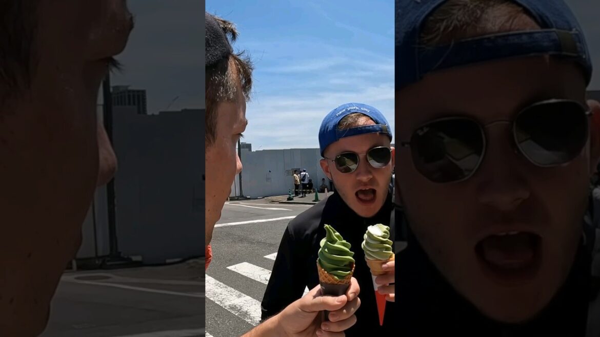 $5 Famous Matcha Ice Cream in Tokyo Japan π―π΅ $5 Famous Matcha Ice Cream in Tokyo Japan π―π΅