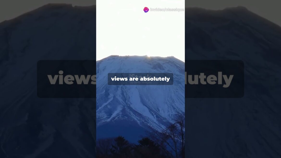 The Most Beautiful Place in Japan! #explore #japan #fuji #volcano #top #new #trending #travel #fyp