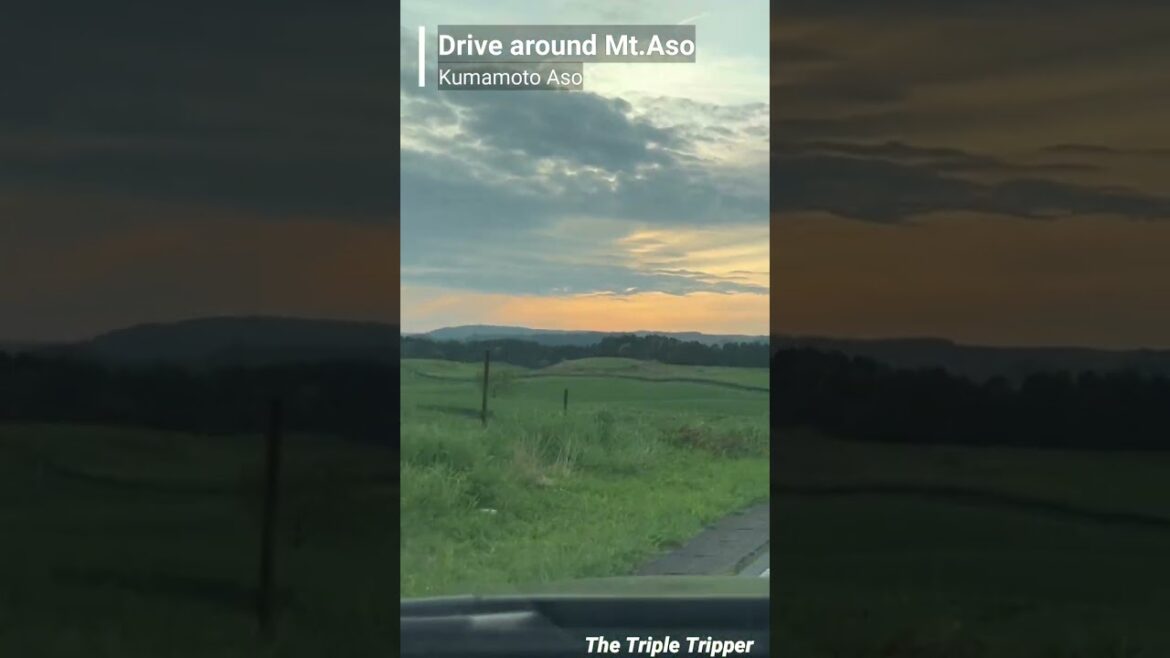 “Drive around Mt.Aso_阿蘇山ドライブ 2” Aso/Kumamoto/Japan Trip-Log #Shorts #熊本 #阿蘇 "Drive around Mt.Aso_阿蘇山ドライブ 2" Aso/Kumamoto/Japan Trip-Log #Shorts #熊本 #阿蘇