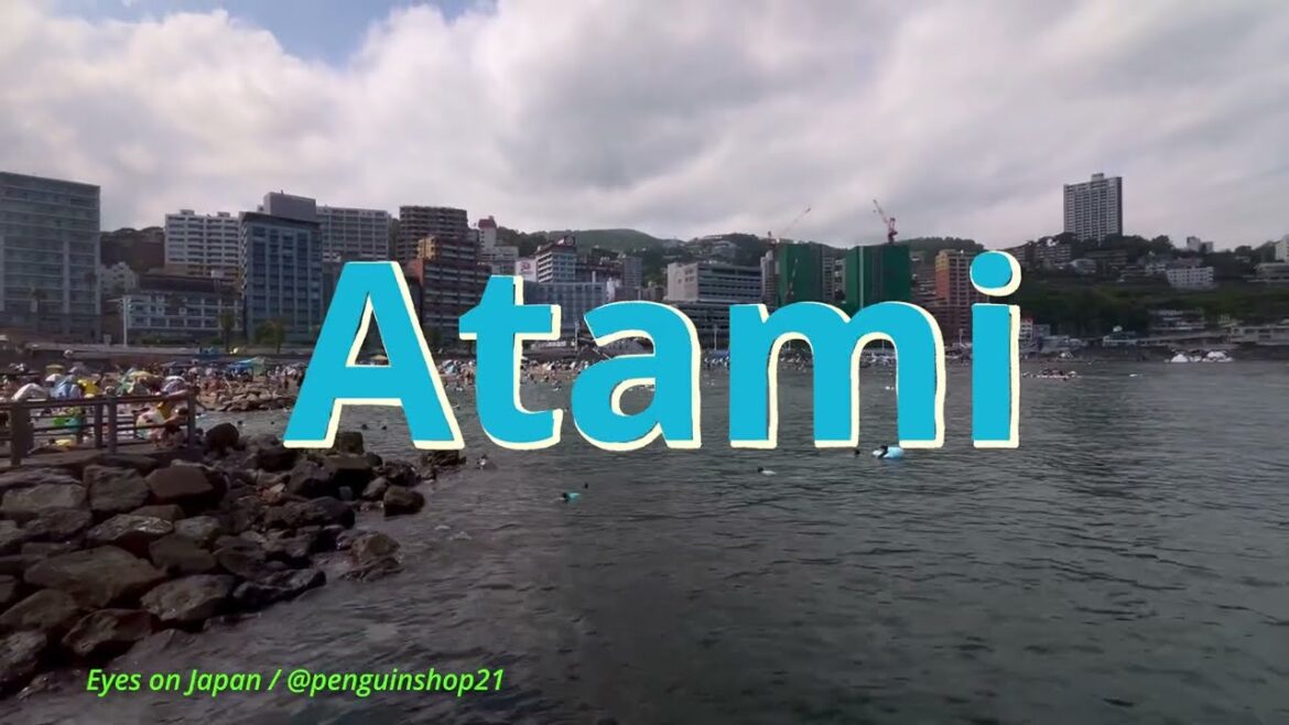 【Atami】famous Hotspring town, beautiful fireworks, near by  Tokyo Shizuoka pref. 4K Cinematic Japan
