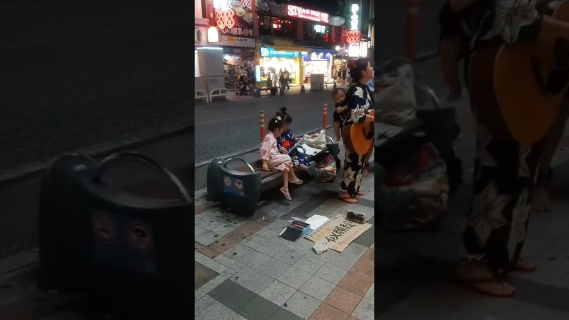 Street Music in Naha, Japan