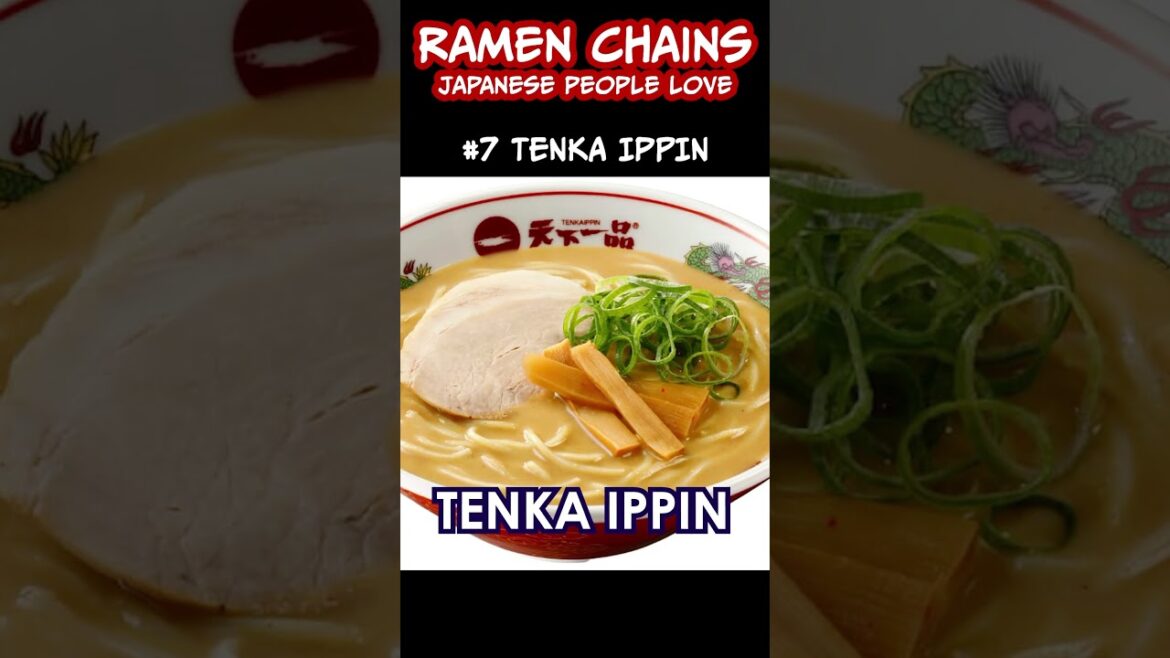 Best Ramen Chains Japanese people go to 👍 #ramen #tonkotsuramen #iekeiramen #ramenjiro