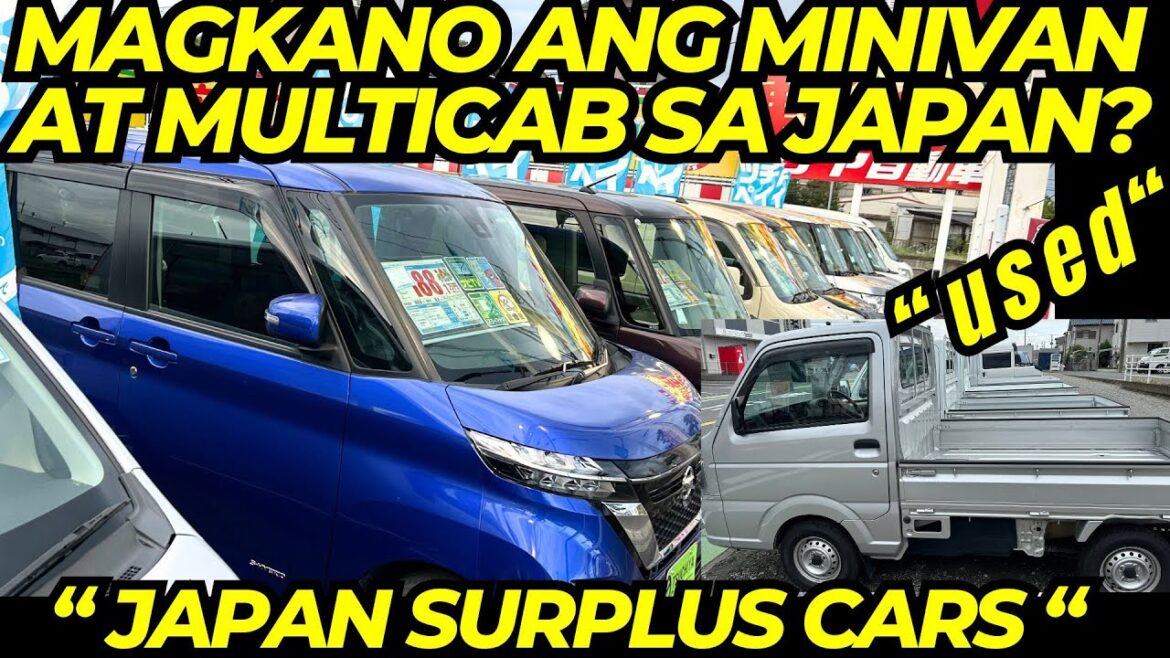 BILIHAN ng SECONDHAND MINIVAN at MULTICAB sa Japan: 2024 Japan Surplus SMALL CARS Price Tour ππ¨ BILIHAN ng SECONDHAND MINIVAN at MULTICAB sa Japan: 2024 Japan Surplus SMALL CARS Price Tour ππ¨