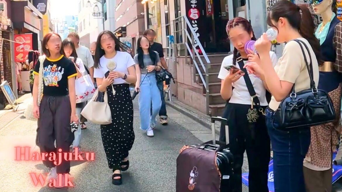 Harajuku Tokyo in Japan walk tour. 【4K】9.2024-5 Harajuku Tokyo in Japan walk tour. 【4K】9.2024-5