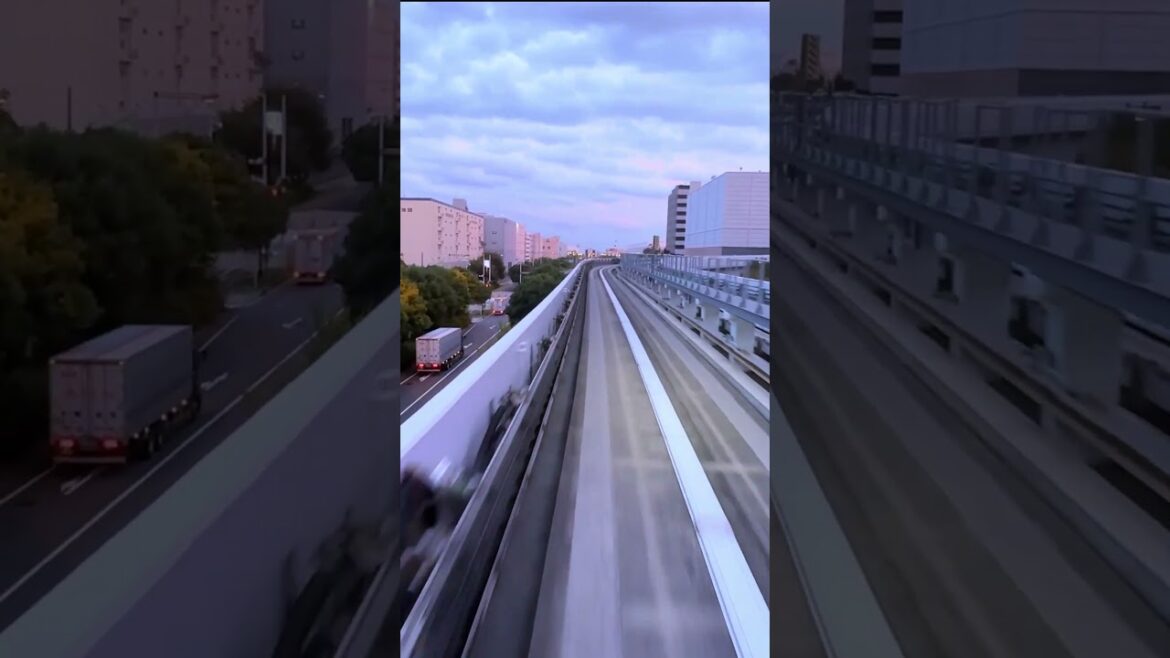 Electric Train 🛤️- Tokyo - Short Video #tokyo #travel #shorts #shortvideo