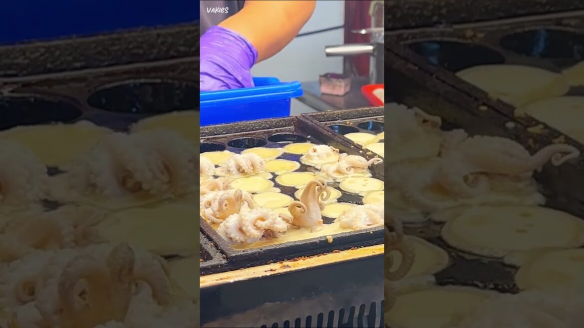 The Japanese Octopus Scallop Balls 🍢🍢