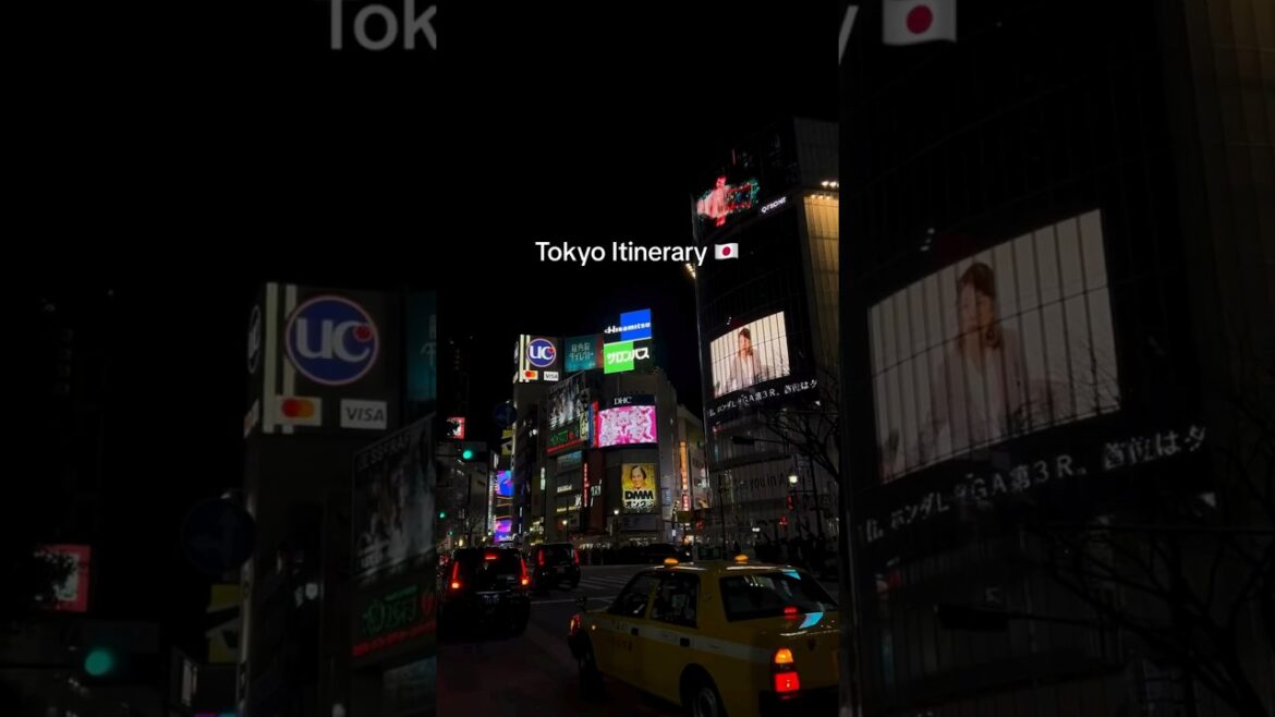 5 Days Tokyo Itinerary for FIRST TIME VISITORS 🇯🇵 #shorts