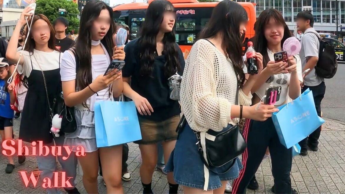 Shibuya Tokyo walk tour.  【4K】9.2024-3