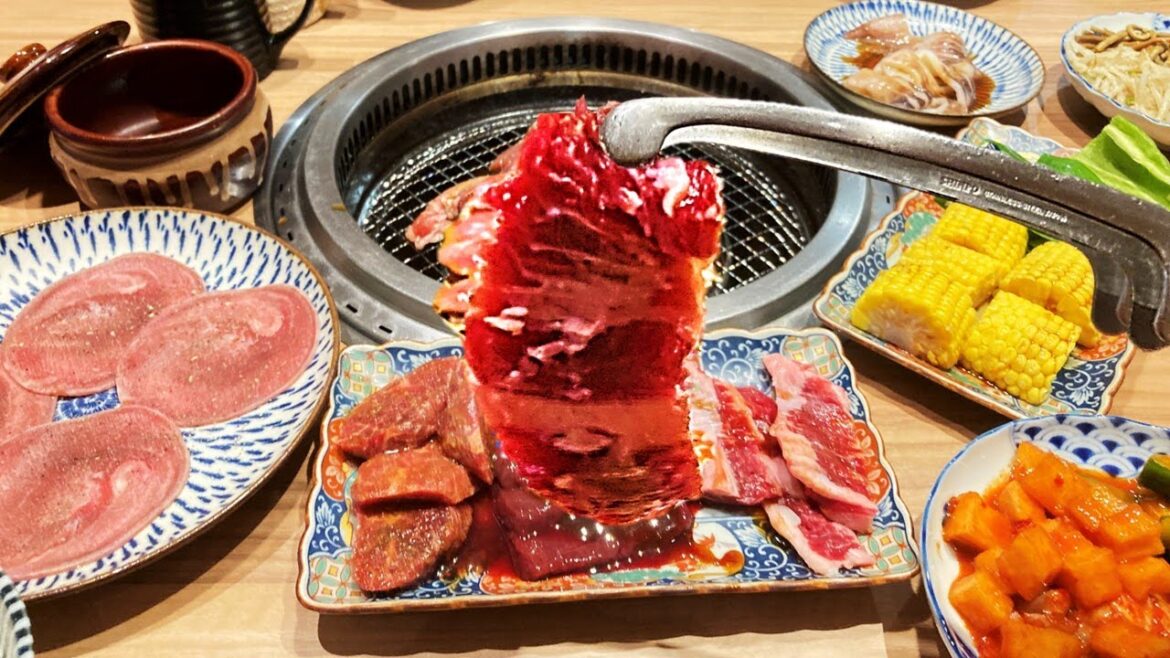Japanese All-You-Can-Eat BBQ Buffet | Robot Restaurant | $23