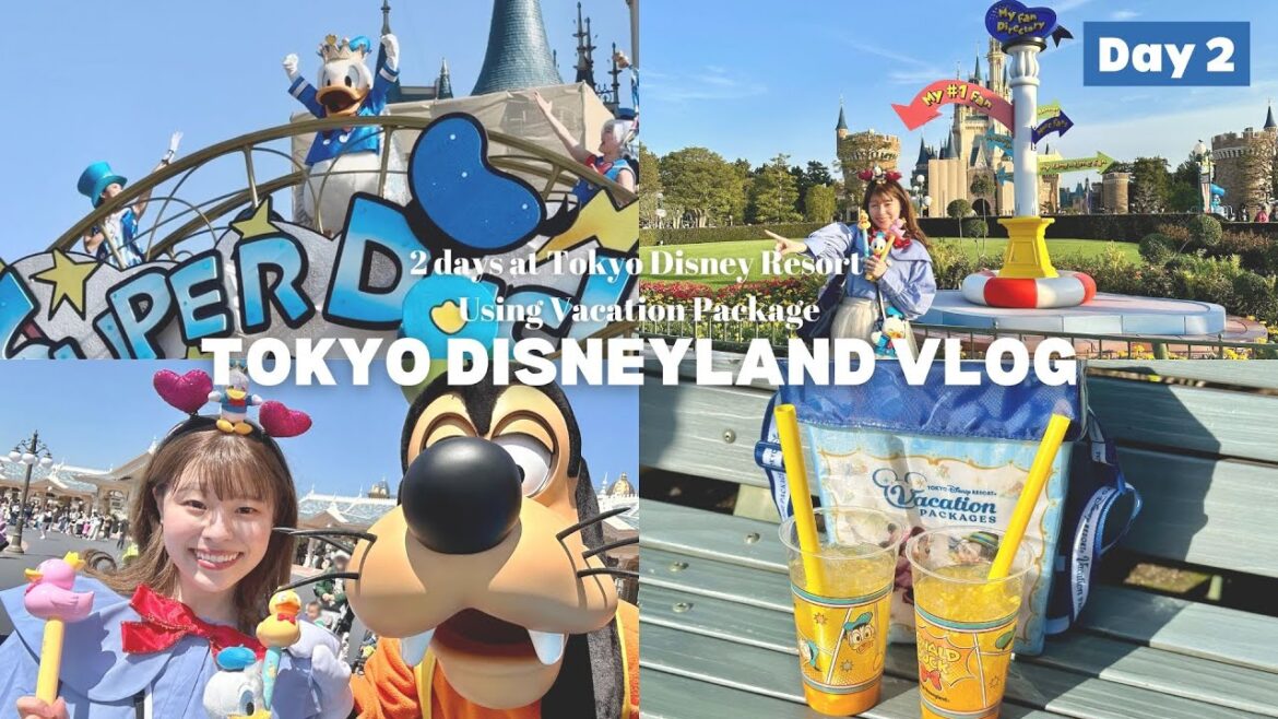 TOKYO DISNEY VLOG Day 2 💙 | 2 days at Tokyo Disney Resort Using Vacation Package