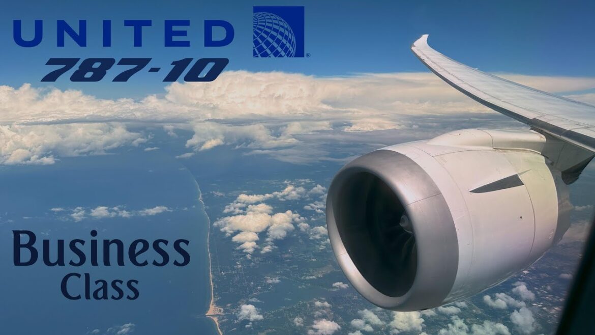 BUSINESS Class  🇫🇷 Paris - Chicago 🇺🇸  United Airlines Boeing 787-10  [FLIGHT REPORT] Polaris