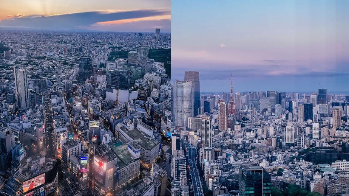 Amazing View and Sunset Color! SHIBUYA SKY, Tokyo Japan✨ Solo Travel