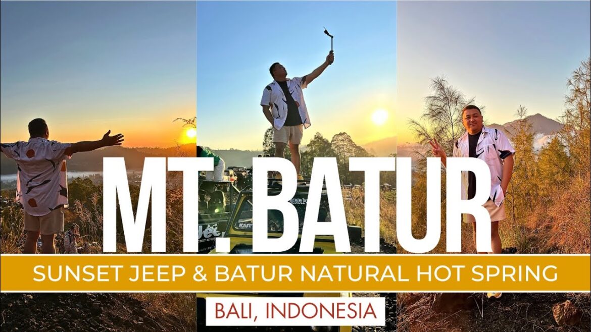 MT. BATUR SUNRISE JEEP EXPERIENCE | BATUR NATURAL HOT SPRING EXPERIENCE | BALI VLOG 2024