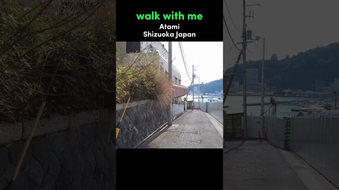 Walk With Me in Atami | Shizuoka Japan Walking Tour