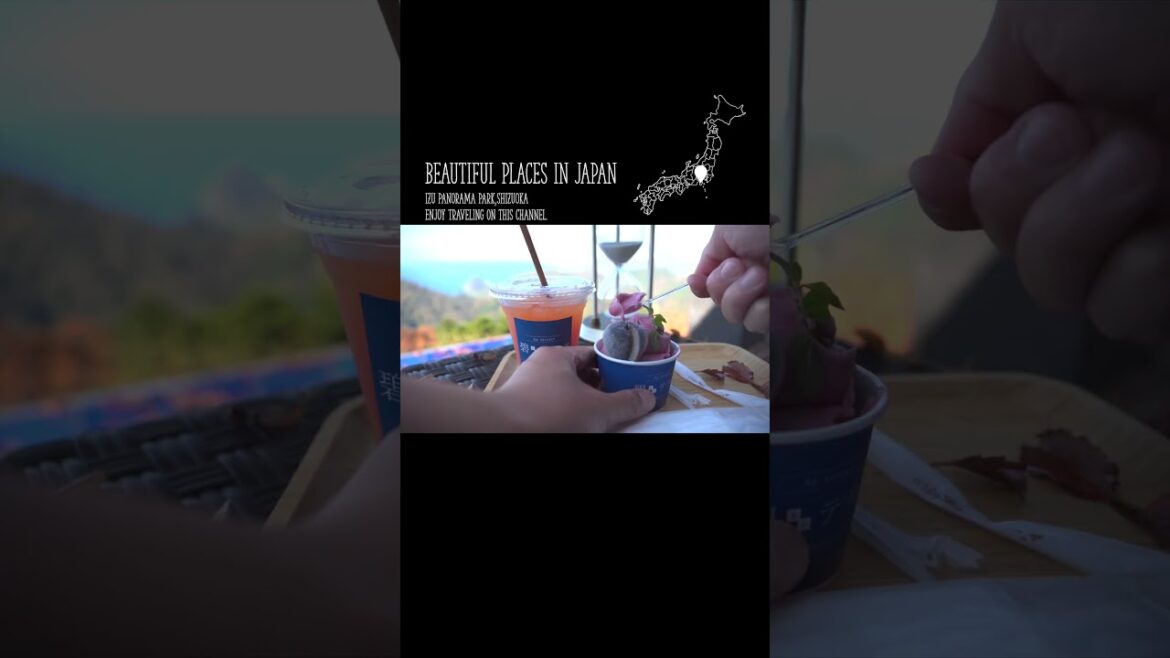 Picturesque Travel in JAPAN〜絶景旅行〜／Izu Panorama Park #travel  #japan  #伊豆  #shorts  #絶景 #碧テラス
