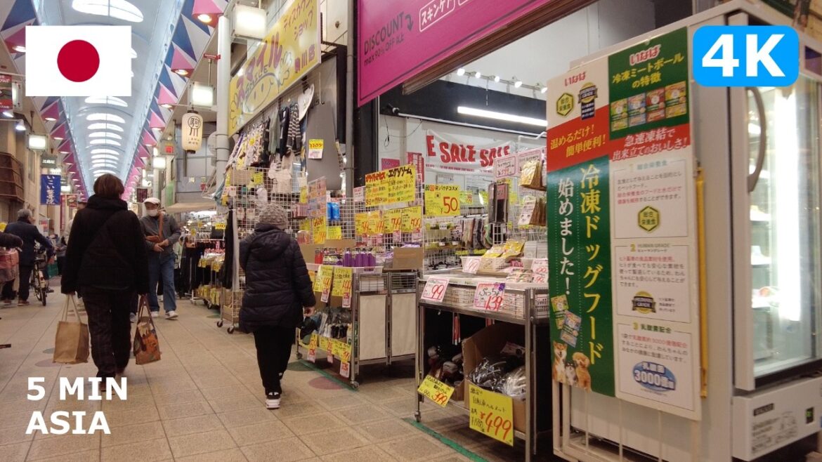 π―π΅ Japan – Osaka: 5 Minutes Walking Tour – 4K π―π΅ Japan - Osaka: 5 Minutes Walking Tour - 4K