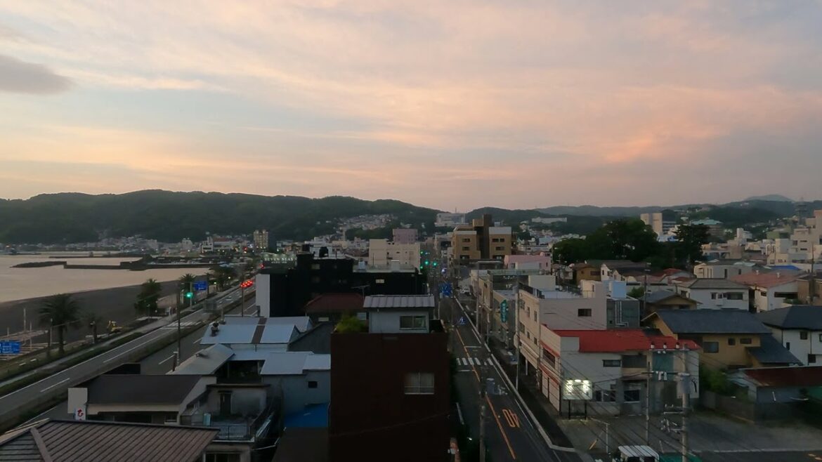 【JAPAN 4K】View From Ito Hotel • Tokyo Destination