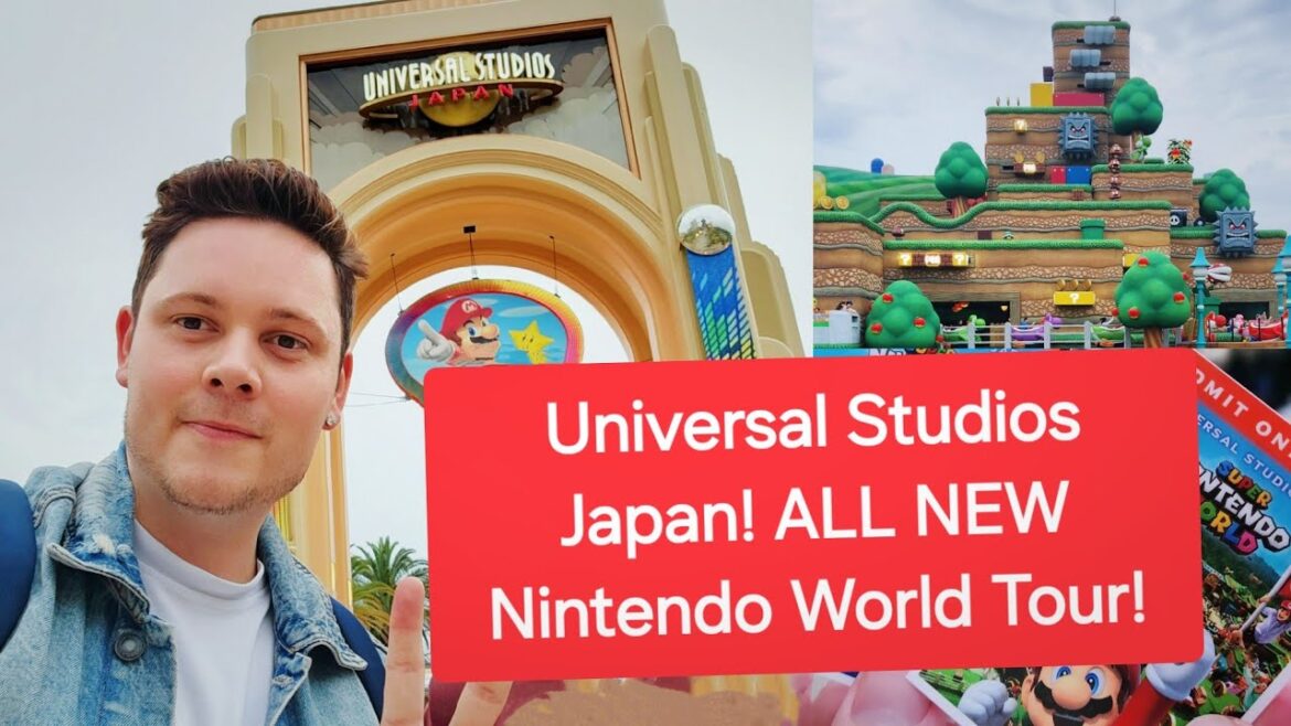 Universal Studios Japan FULL Tour! NEW Nintendo Land review!