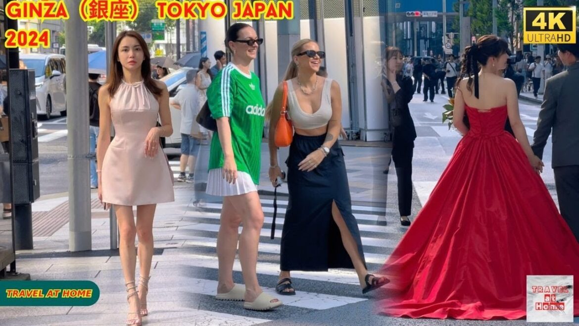 4k hdr japan travel 2024 | Walk in Ginza(銀座)Tokyo japan | Relaxing Natural City ambience 4k hdr japan travel 2024 | Walk in Ginza(銀座)Tokyo japan | Relaxing Natural City ambience