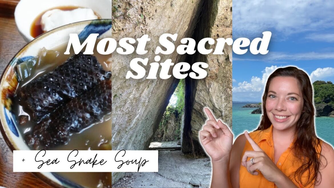 We Visited “Power Spots” on Okinawa: Seifa-utaki and a ferry to Kudaka Island