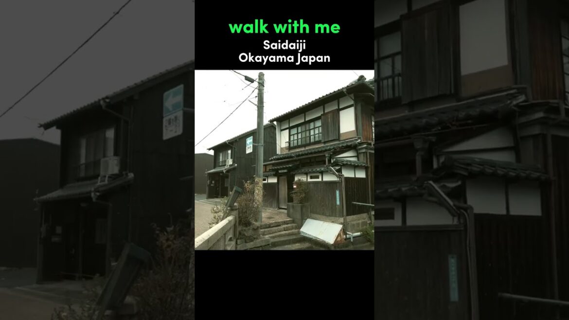 Walk With Me in Saidaiji | Okayama Japan Walking Tour