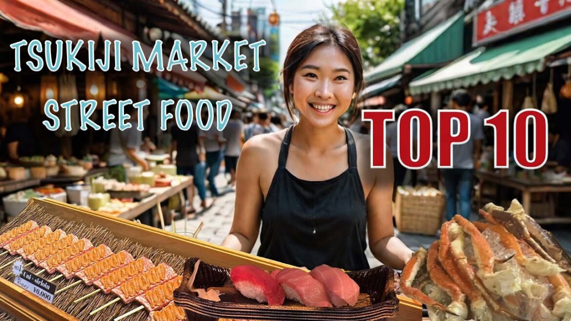 Tsukiji Market's must-try street food list