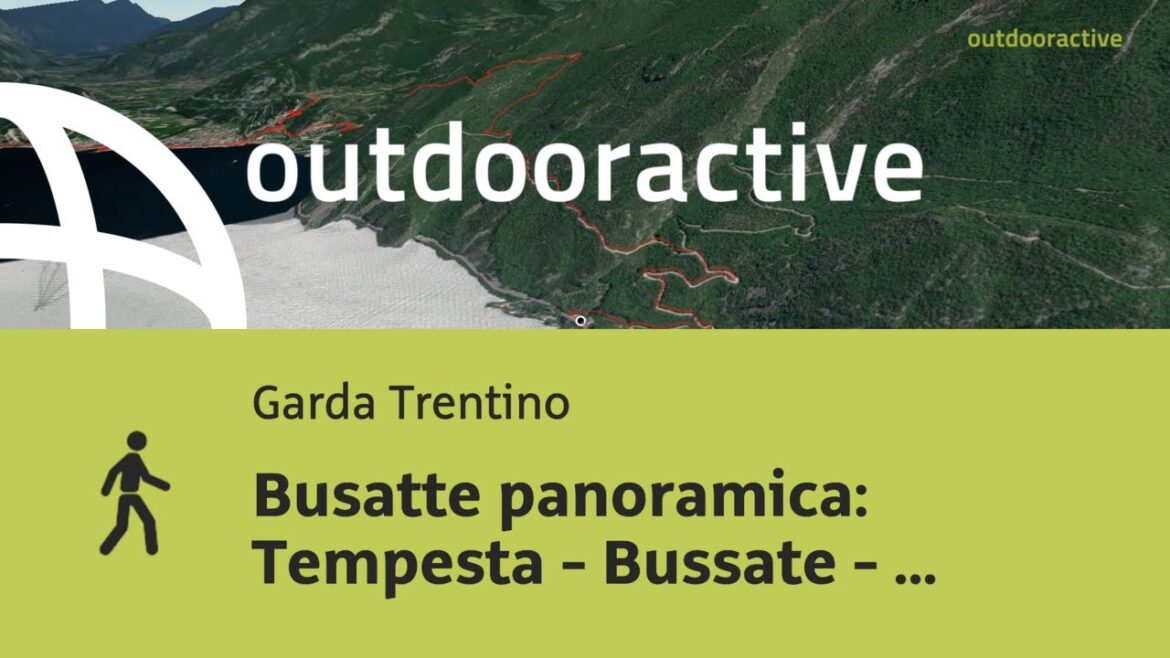 Busatte panoramica: Tempesta - Bussate - Nago - Riva